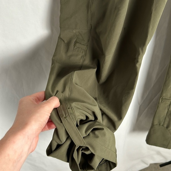 REI Sahara Rollup Cargo Pant Olive Green -Size 10 - Picture 4 of 10